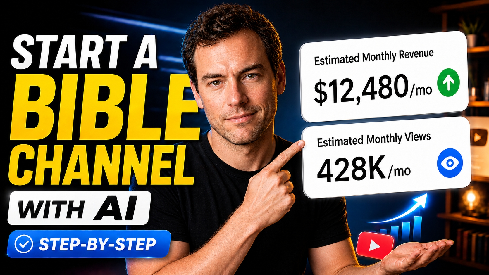 How to Start a Bible YouTube Channel with AI
