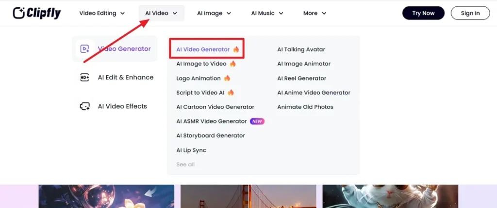 access ai video generator