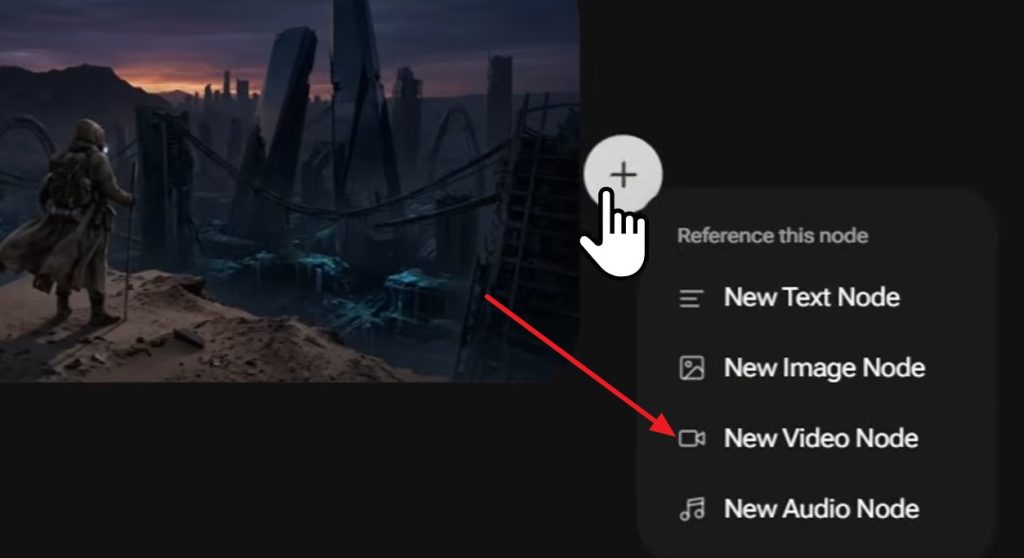 tap on new video mode