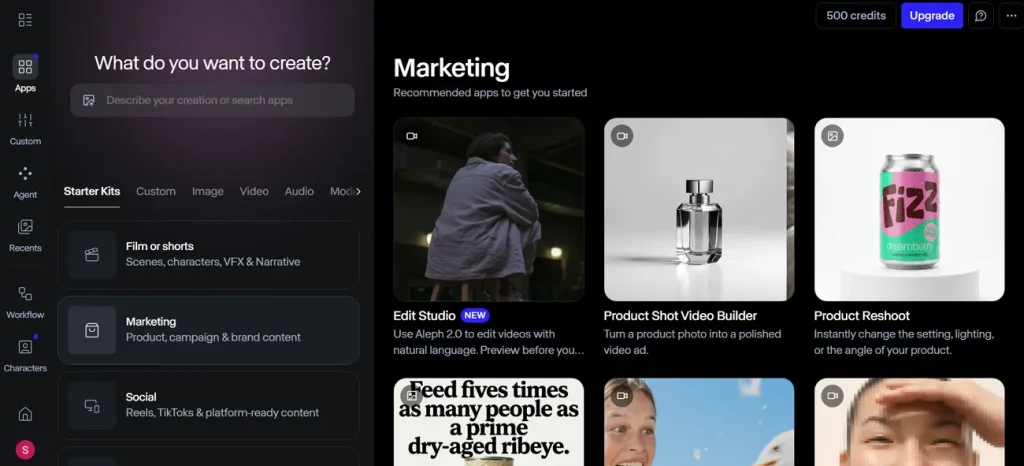 video ad generator runway gen