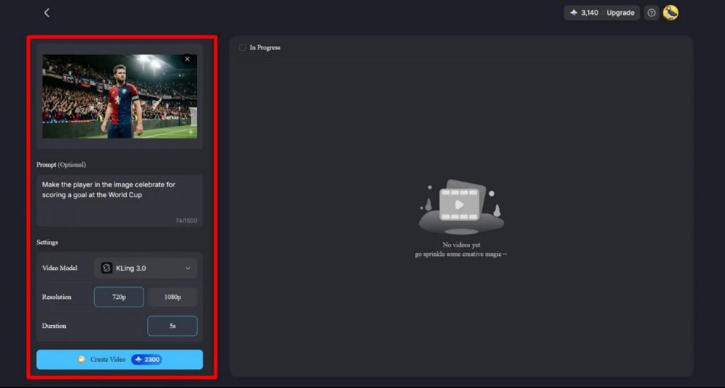 upload image and generate video