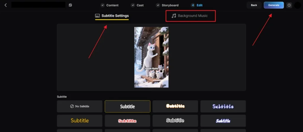 select background music for cat video