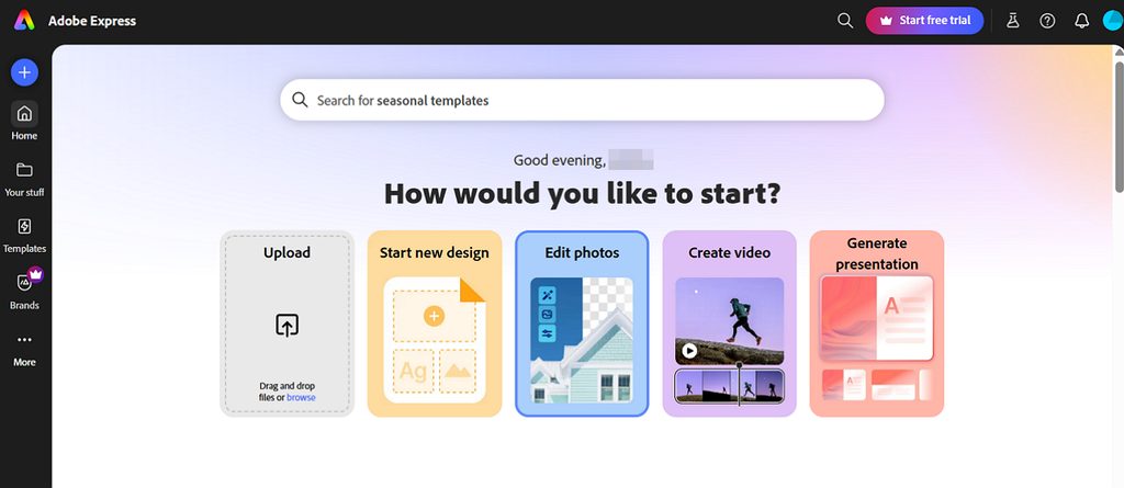 adobe express for logo creation