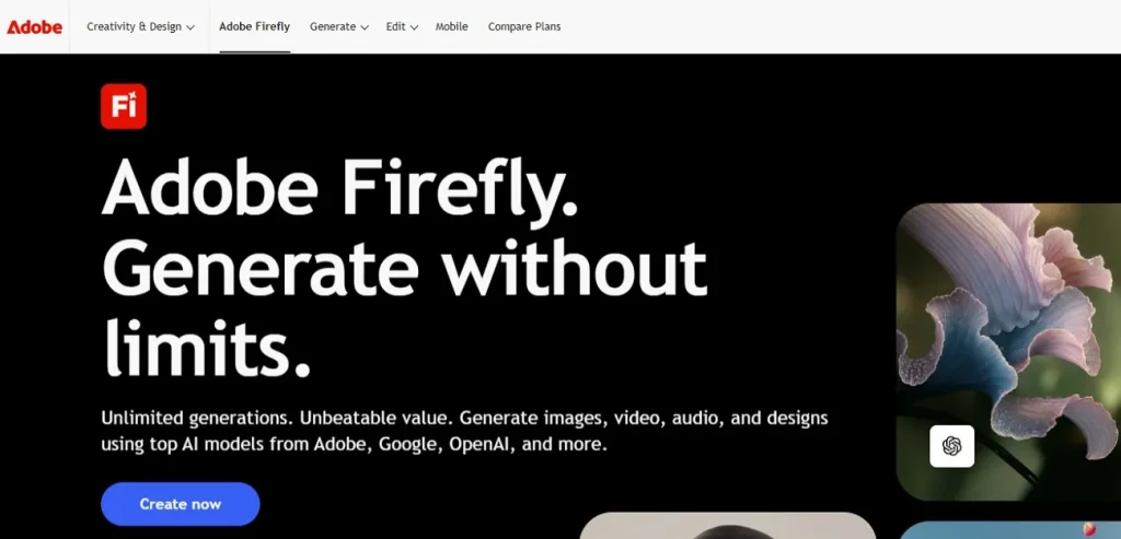 ai video generator for youtube adobe firefly