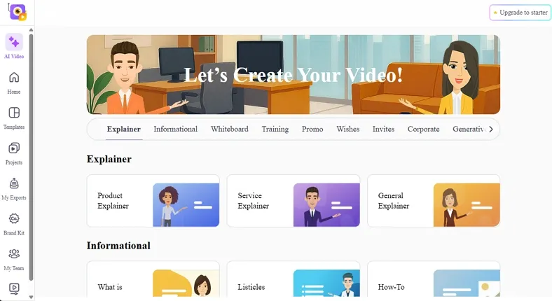 using animaker animation online
