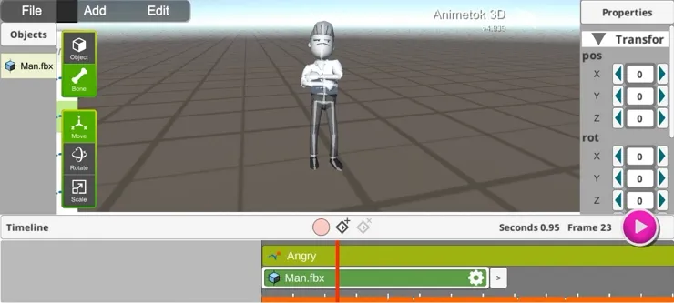 animetok 3d software interface