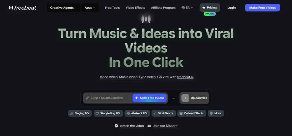 freebeat ai music video generator