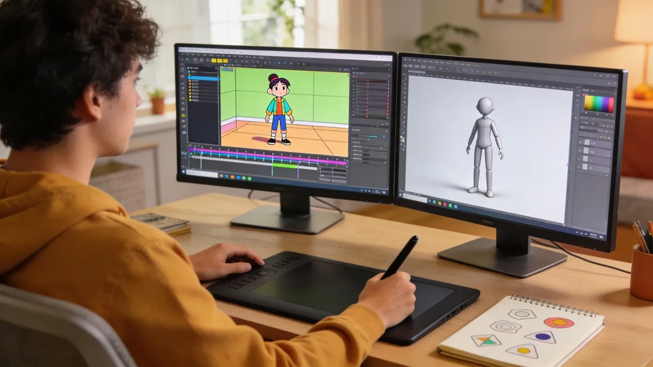 10 Best Animation Software for Beginners (2D & 3D)