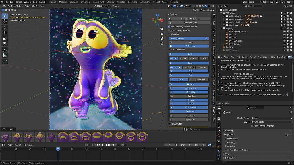 skeletal motion editing interface view