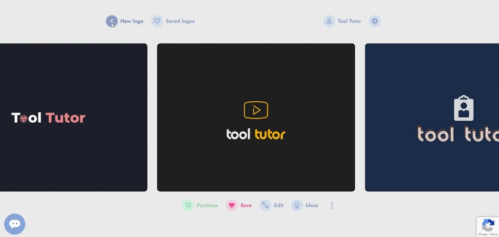 customizing generated logo design options