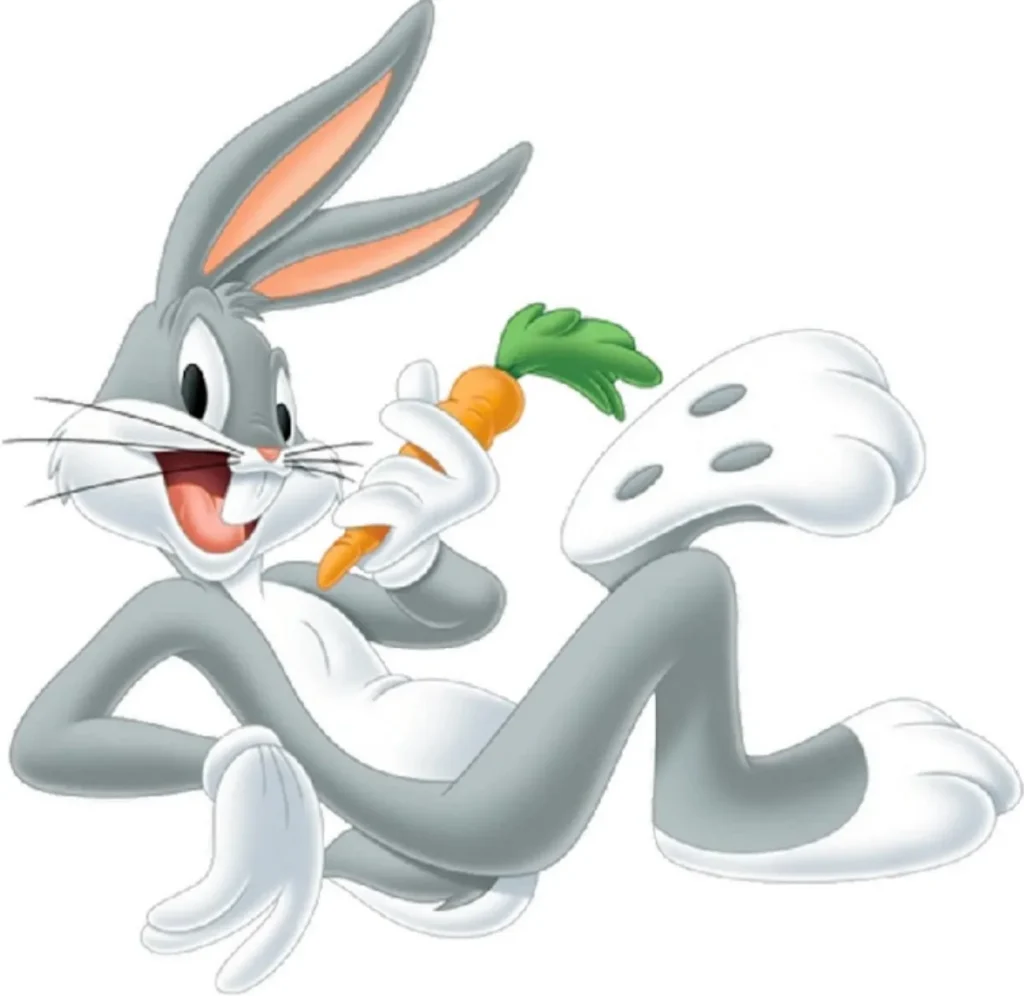 bugs bunny holding carrot