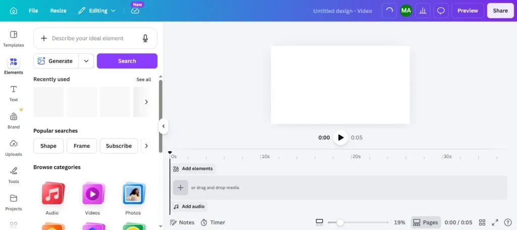 design reels canva templates
