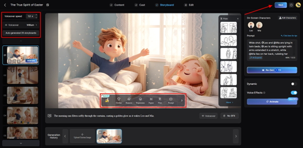 customize ai character voice and expression