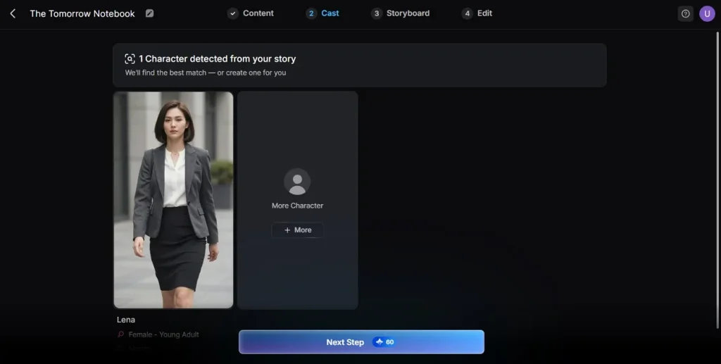 magiclight ai character generation