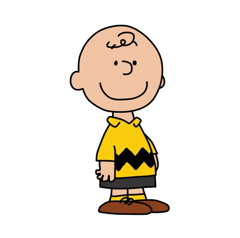 charlie brown cartoon kid character