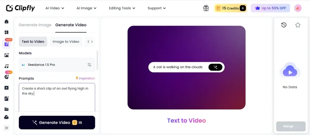 create clips with clipfly ai