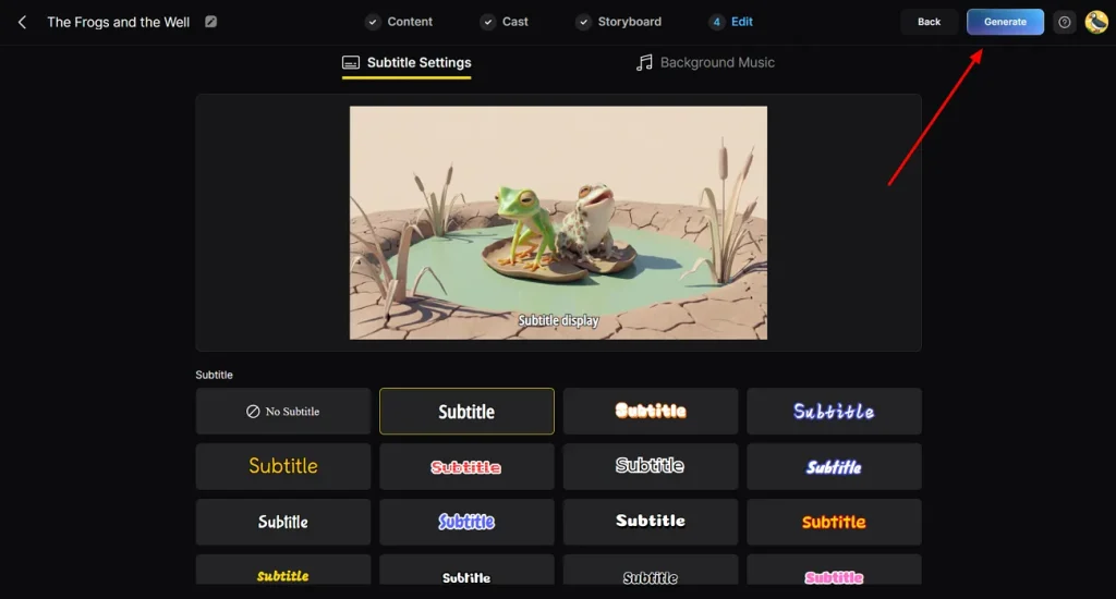 add and customize video captions