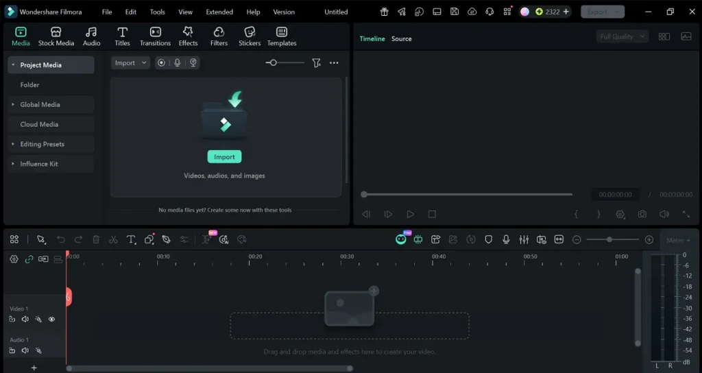 generate or edit video in filmora