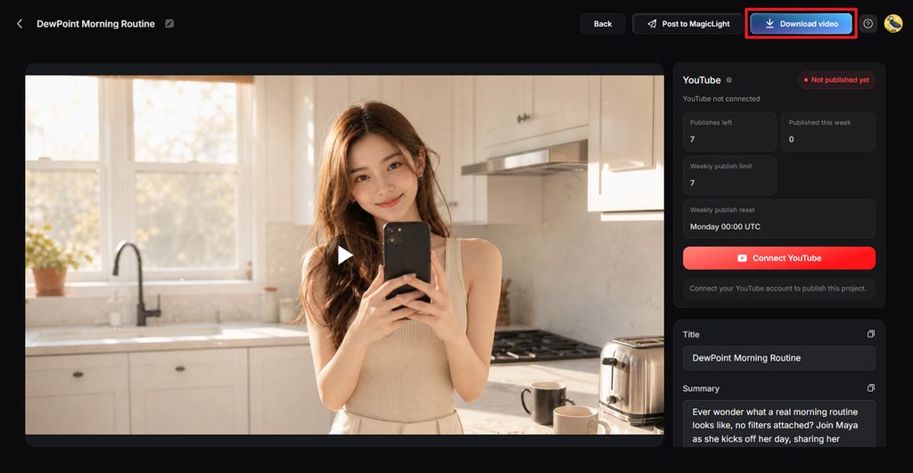 preview final commercial before download