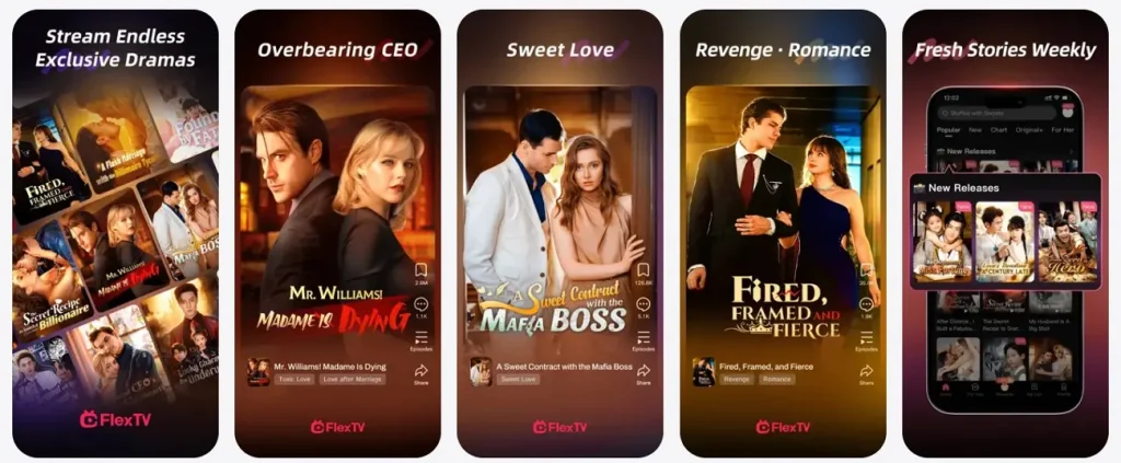 stream flextv mini dramas