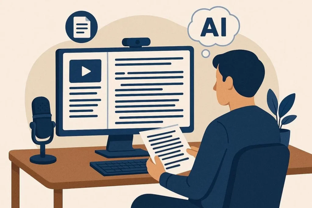 write ai script for youtube videos