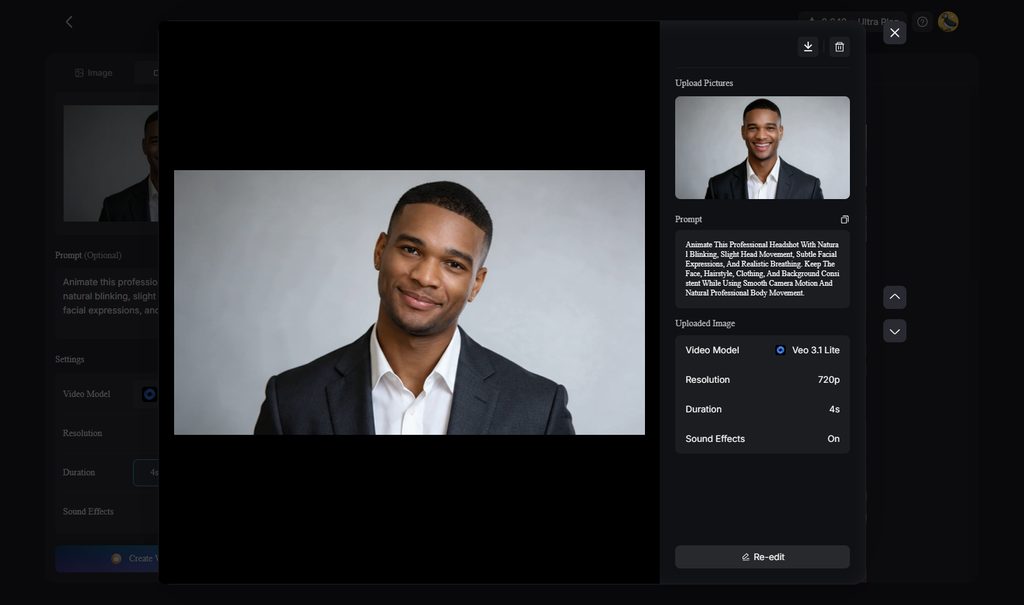create video from image magiclight