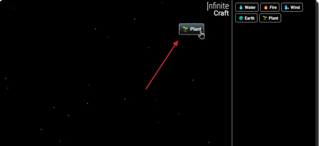 generate plant block in infinite craft