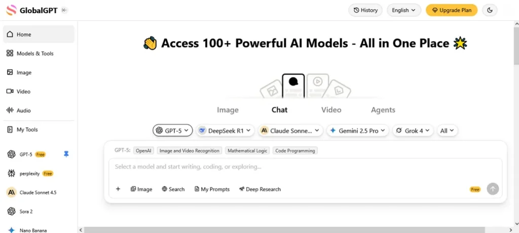 create ai video with globalgpt
