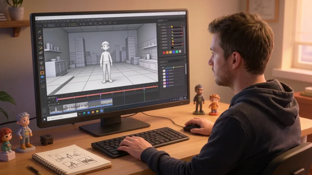 How to Create 3D Animation Videos from Scratch (Beginner Guide)