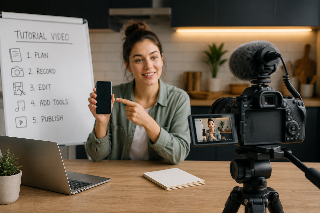 How to Make a Tutorial Video: A MagicLight Guide