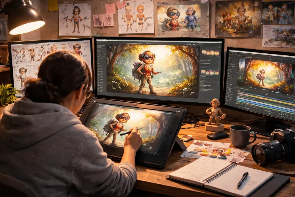 How to Make an Animated Film from Scratch (Beginner to Pro)