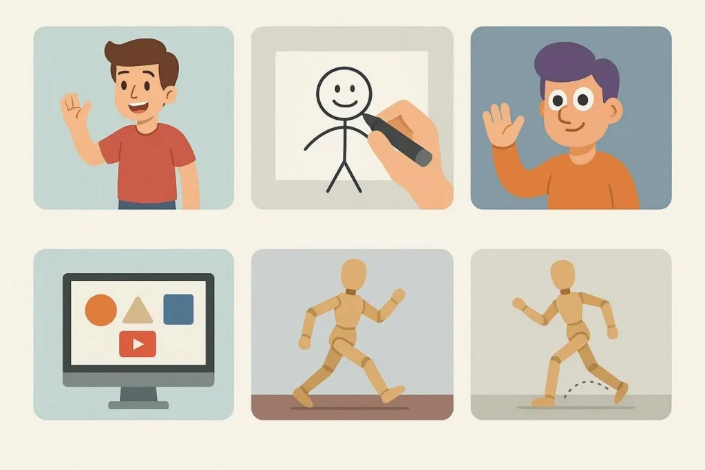 types of youtube animated videos