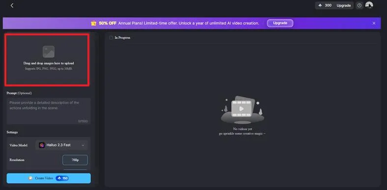 add image for video generation