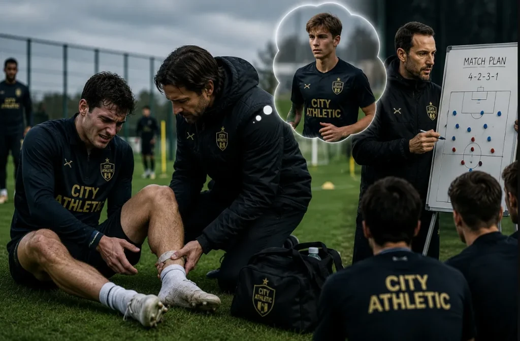 footballer injury update