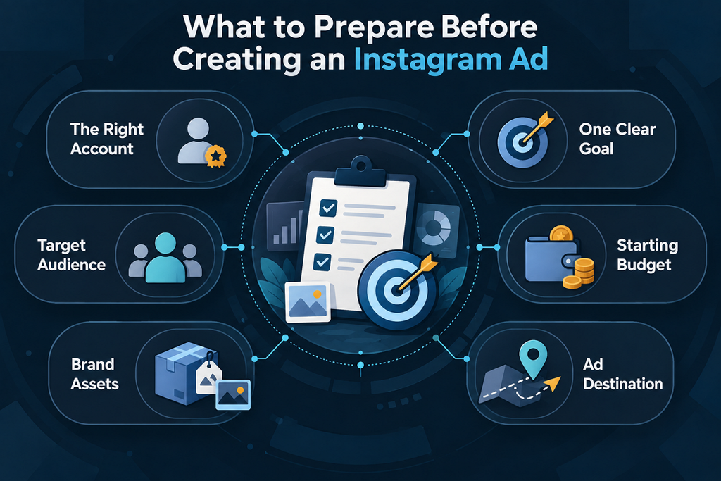 prepare key details before advertising