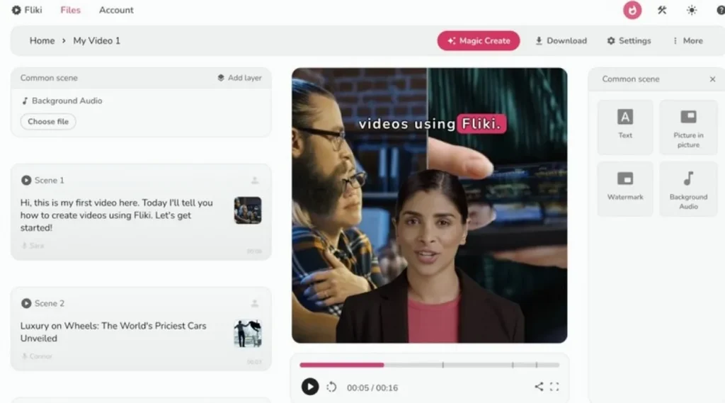 fliki invideo ai alternative