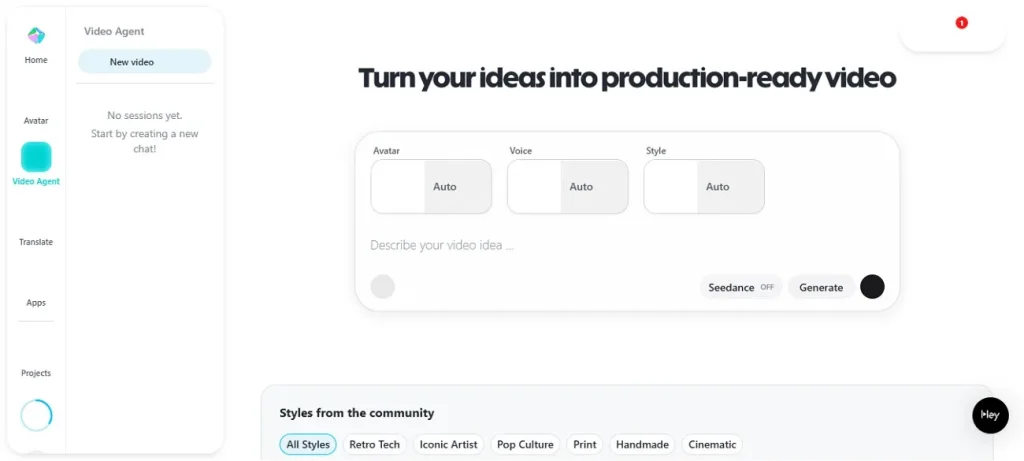 heygen invideo ai alternative