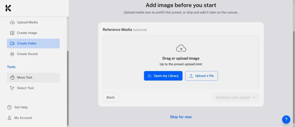 image to animation screen kaiber ai