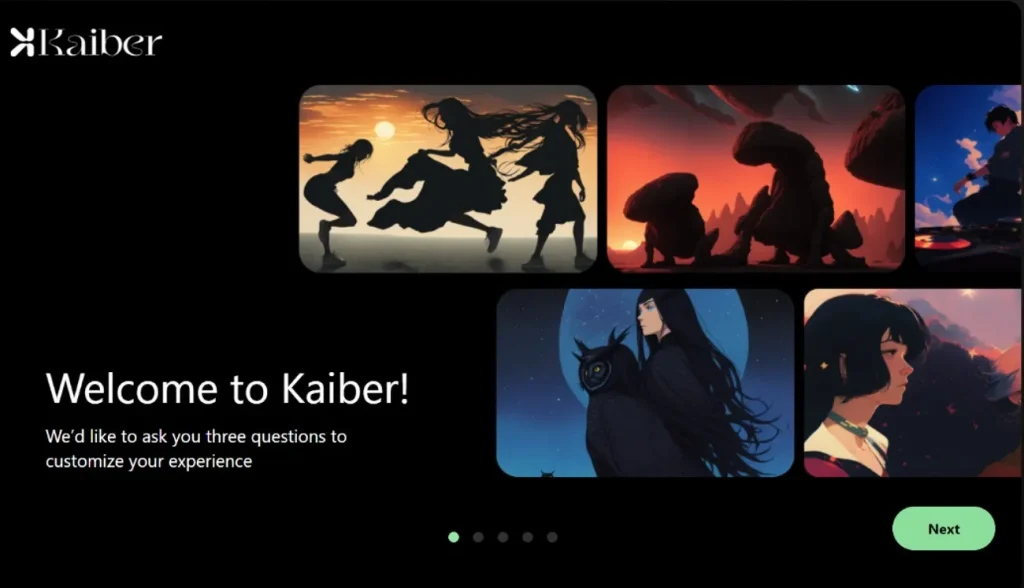 ai animation tool kaiber artistic visuals