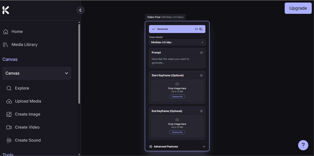 configure prompts for video creation