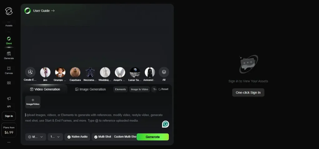 ai video generator for youtube kling