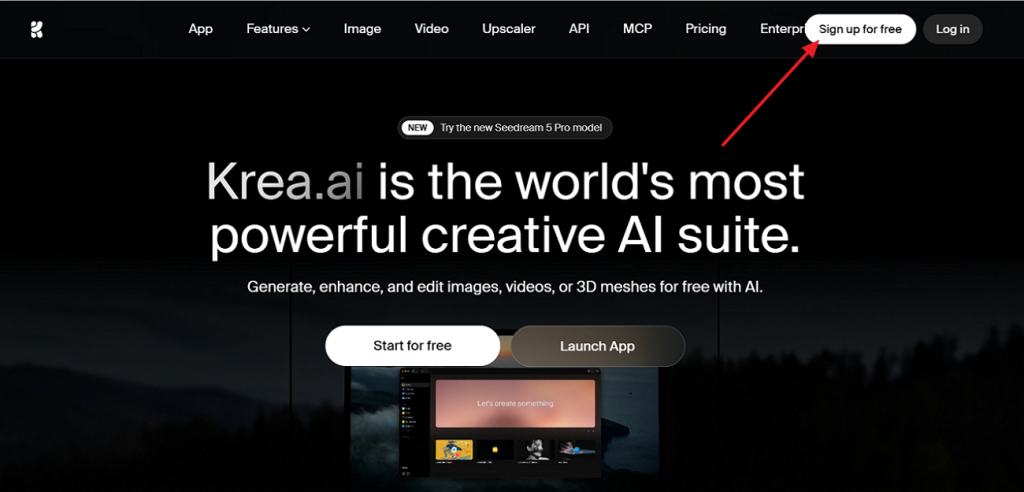 start free creator access