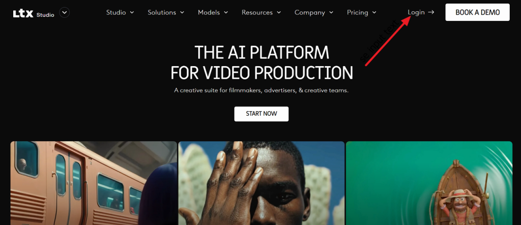 access main studio homepage