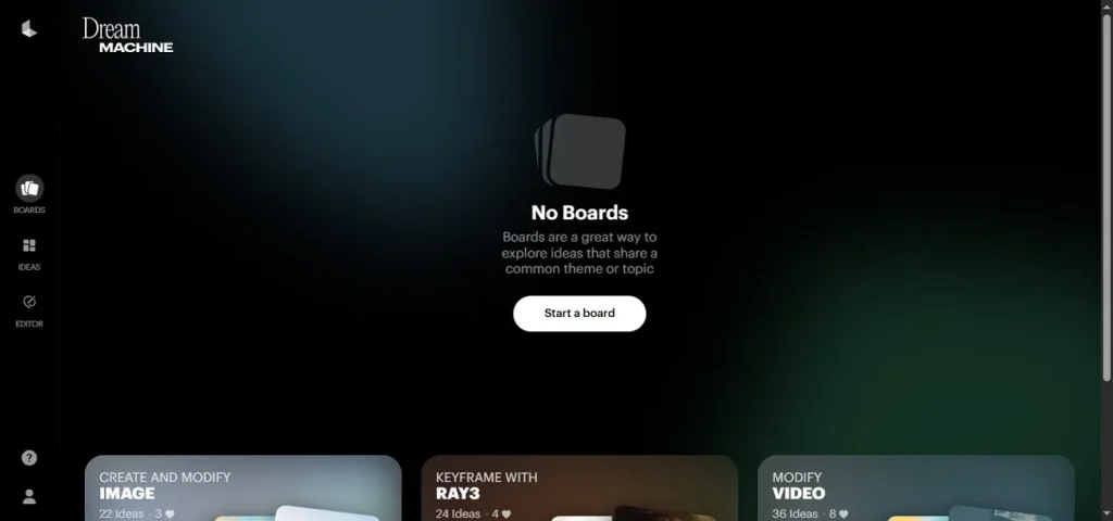 ai video generator for youtube luma dream machine