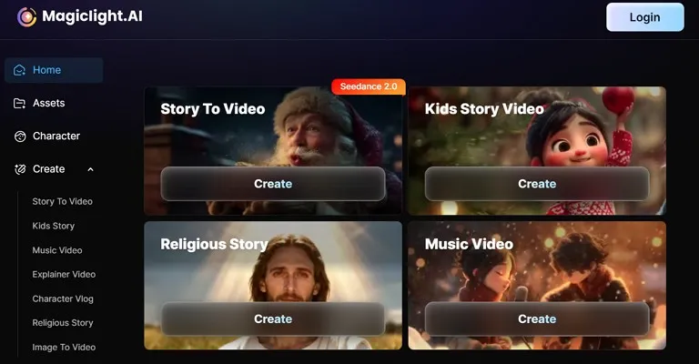 best 2d animation free software magiclight ai