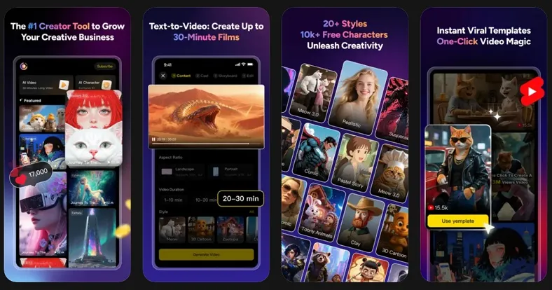 best ai animation generator magiclight app