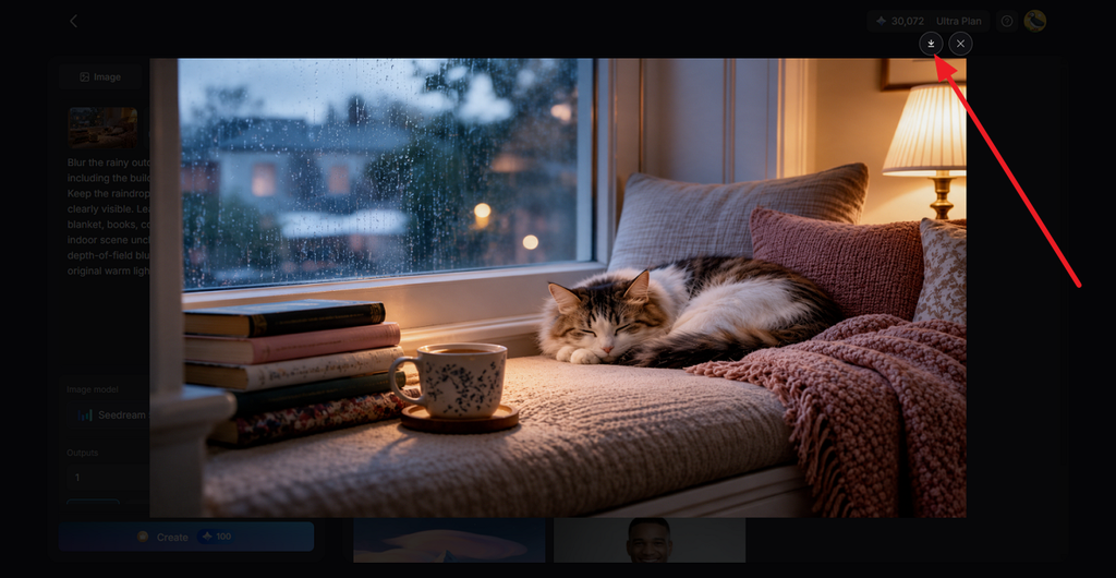 review blurred photo result magiclight