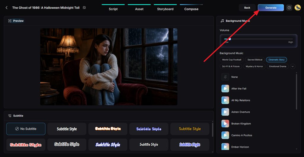 customize soundtrack and caption styles
