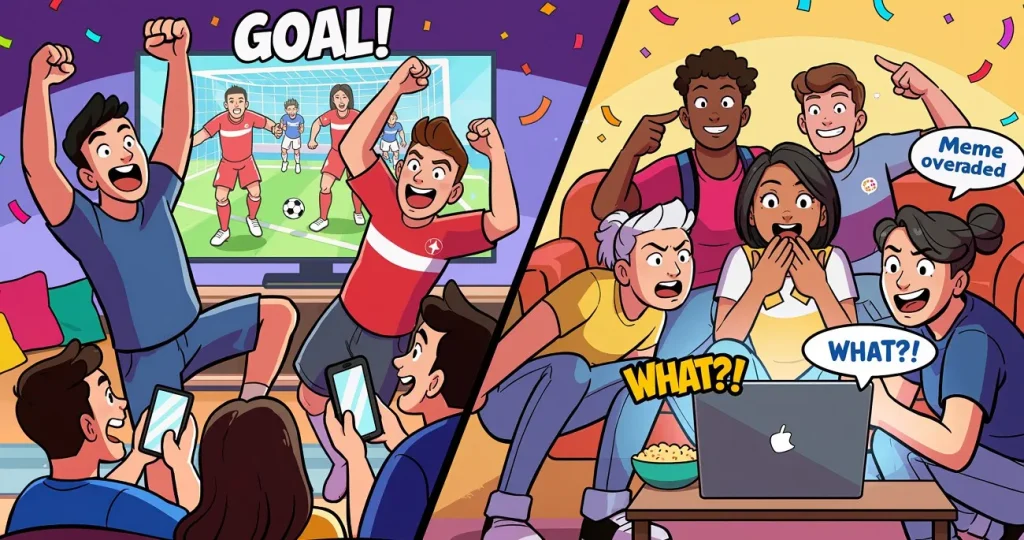 football fan reactions
