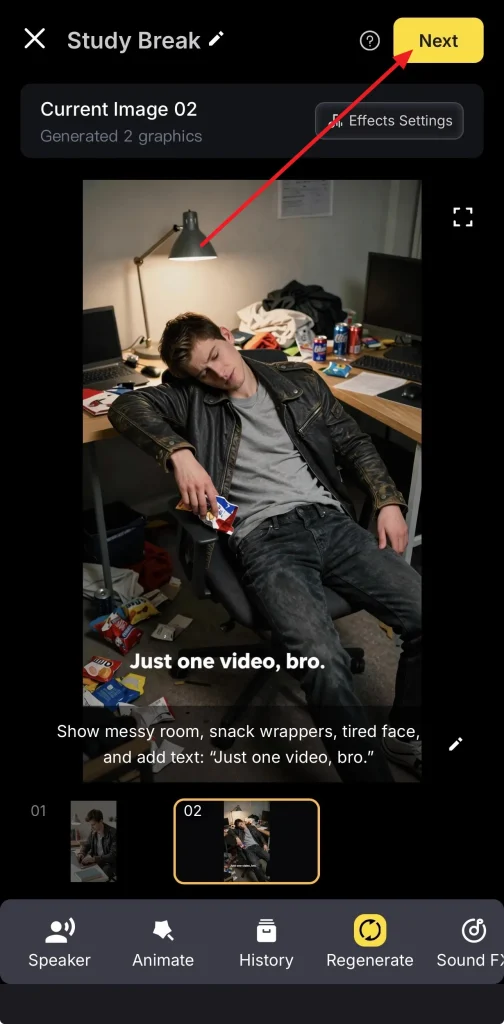 finalize creation setup options